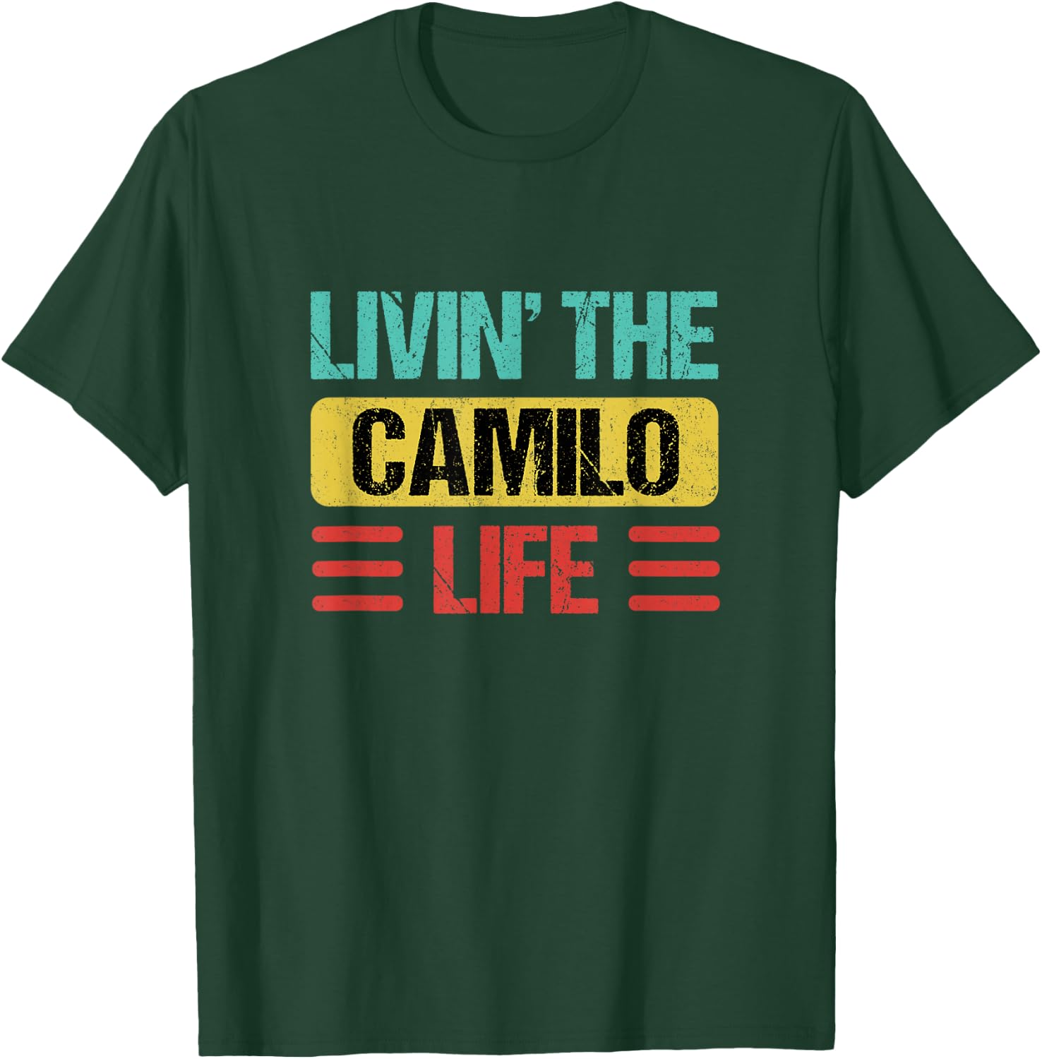 Camilo Name T-Shirt - T-Shirt | Forest