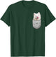 Samojeder Samoyed Chest Bag Pocket Dog Owners T-Shirt - T-Shirt | Forest