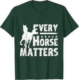Horse rescue Every horse matters T-Shirt - T-Shirt | Forest