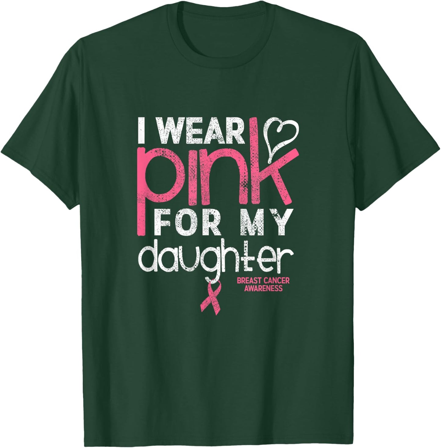 Your fight is my fight breast cancer awareness T-Shirt - T-Shirt | Forest