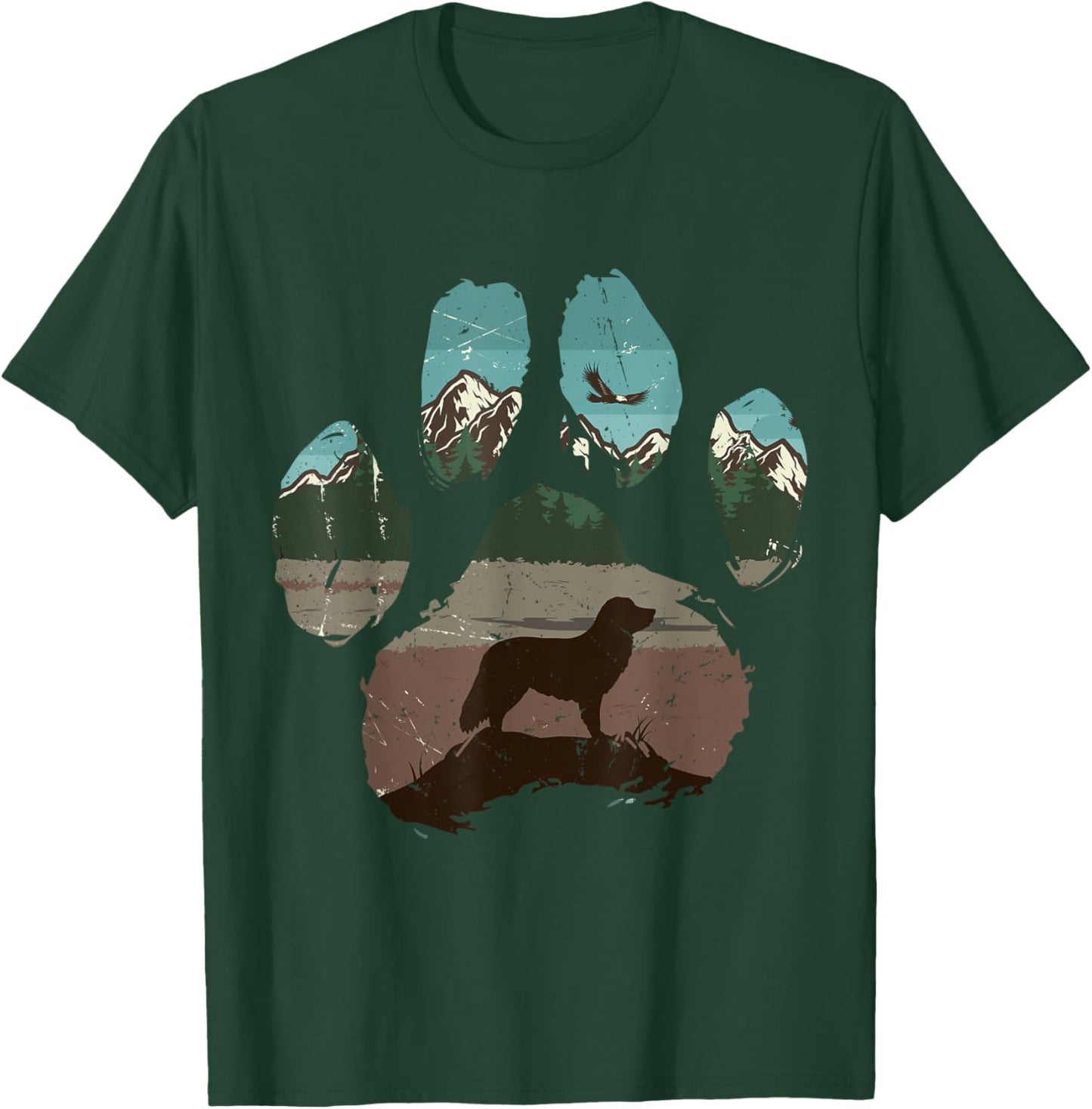 Nova Scotia Duck Tolling Retriever Toller Paw Mom Dad Dog Lo T-Shirt - T-Shirt | Forest