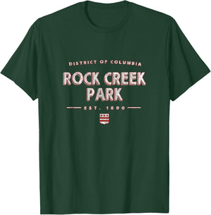 Rock Creek Park Washington DC - Rock Creek Park DC T-Shirt - T-Shirt | Forest
