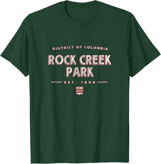 Rock Creek Park Washington DC - Rock Creek Park DC T-Shirt - T-Shirt | Forest