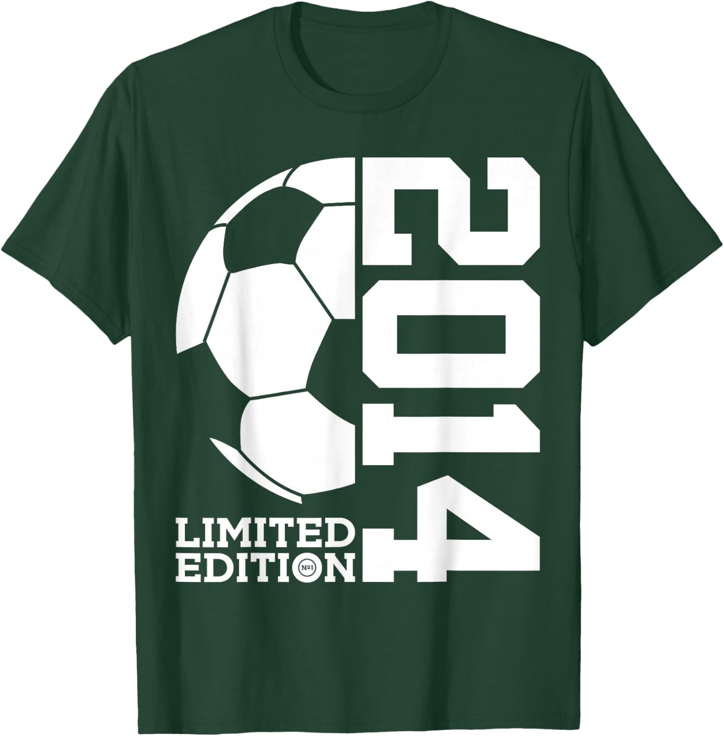 12th BIRTHDAY SOCCER LIMITED EDITION 2014 T-Shirt - T-Shirt | Forest