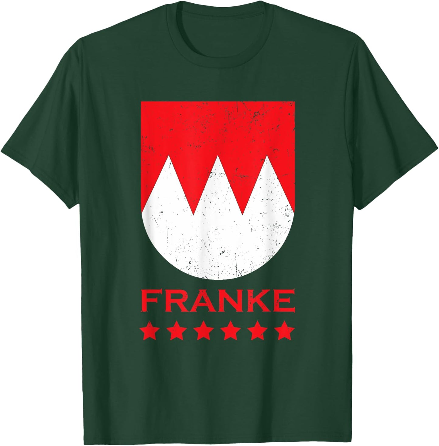 Franconia Frank Bavaria Germany Franconian dialect German T-Shirt - T-Shirt | Forest