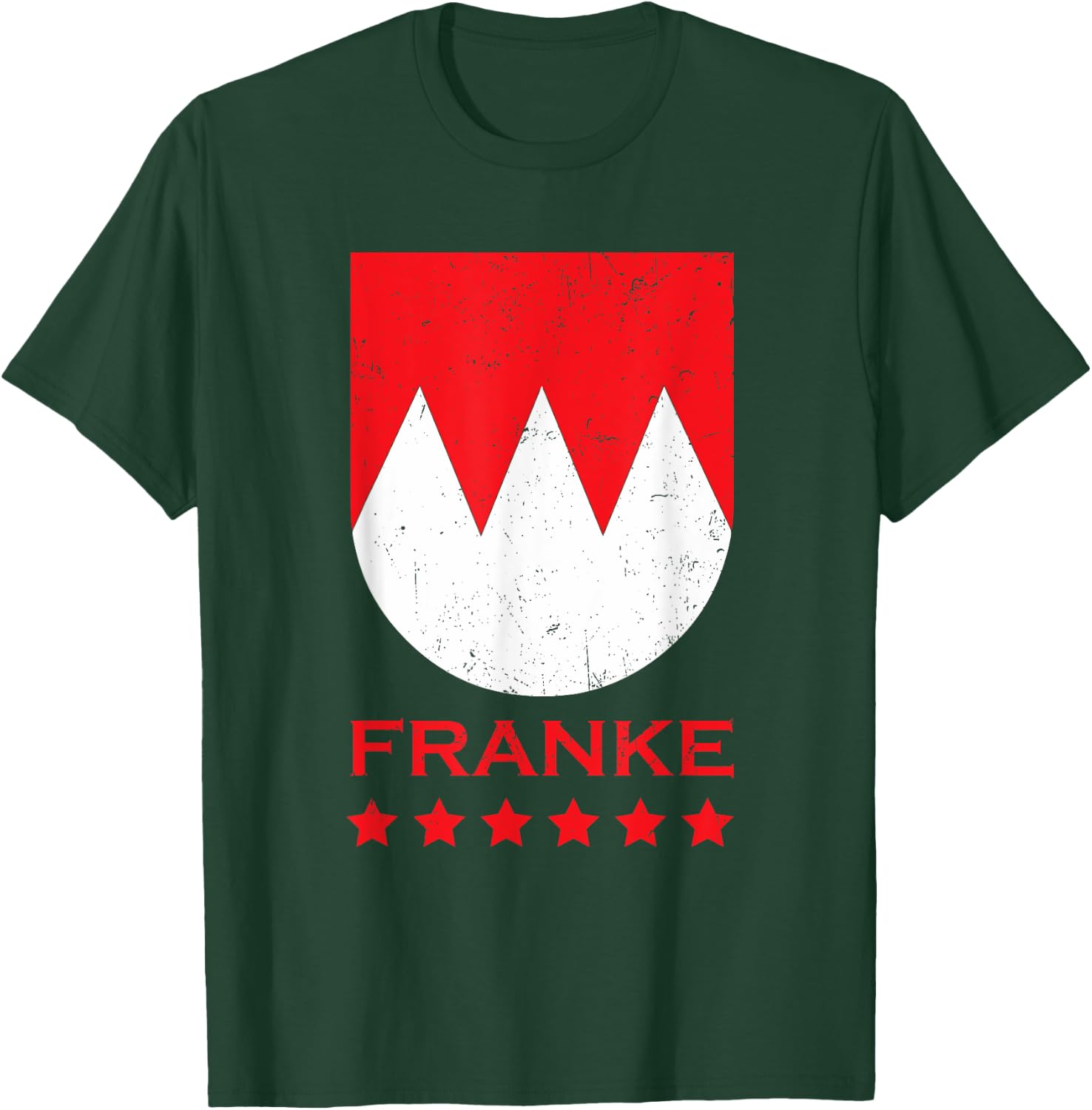 Franconia Frank Bavaria Germany Franconian dialect German T-Shirt - T-Shirt | Forest