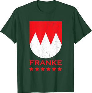 Franconia Frank Bavaria Germany Franconian dialect German T-Shirt - T-Shirt | Forest