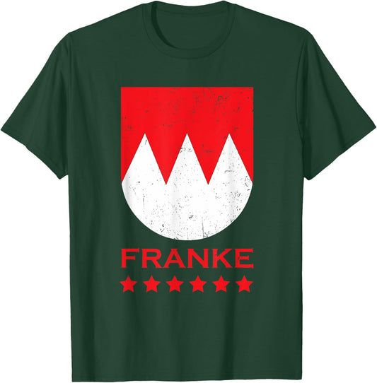 Franconia Frank Bavaria Germany Franconian dialect German T-Shirt - T-Shirt | Forest