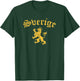 Sverige Sweden Lion Symbol Swedish Pride T-Shirt - T-Shirt | Forest