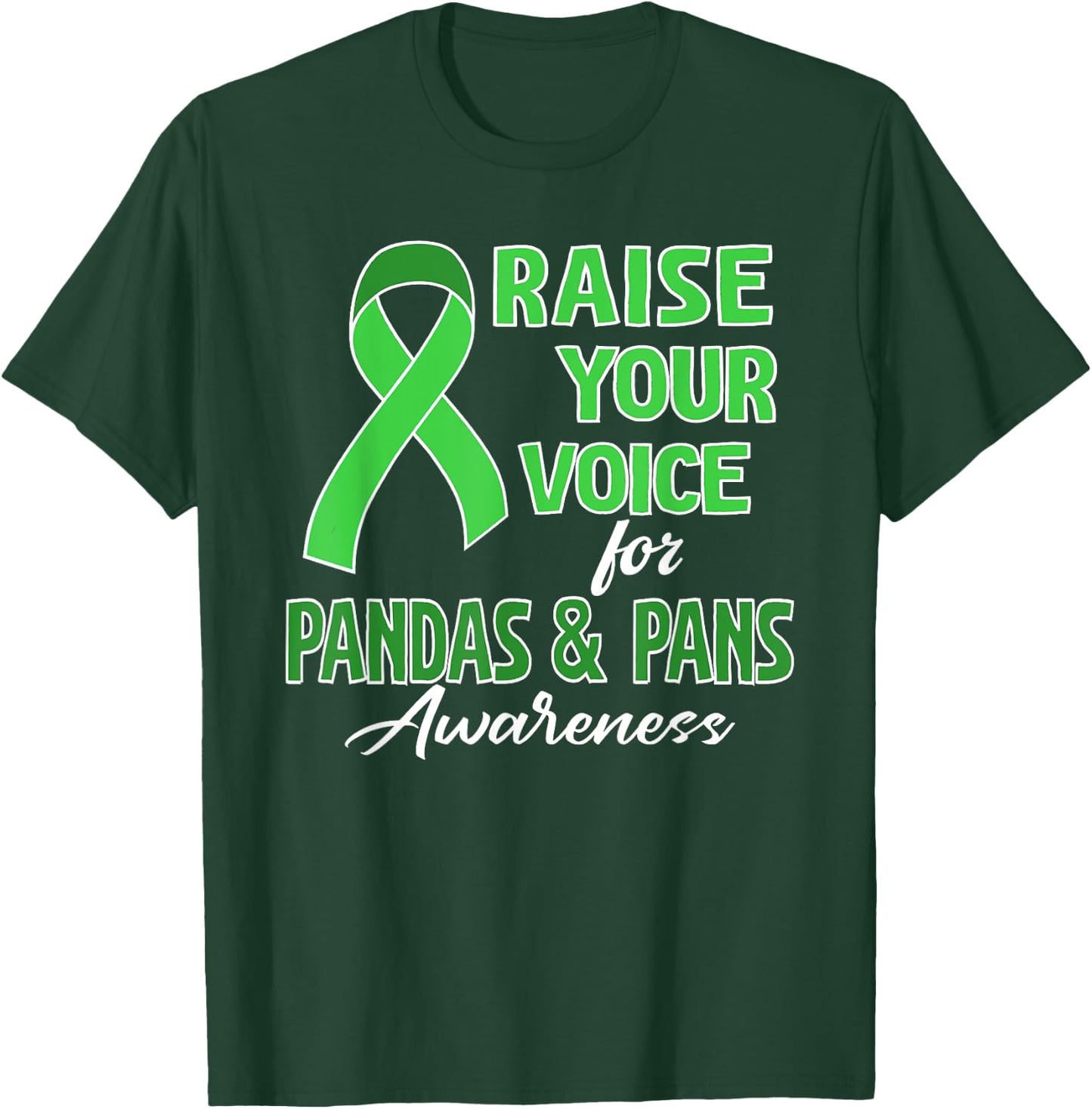 Pandas Pans Awareness T-Shirt - T-Shirt | Forest