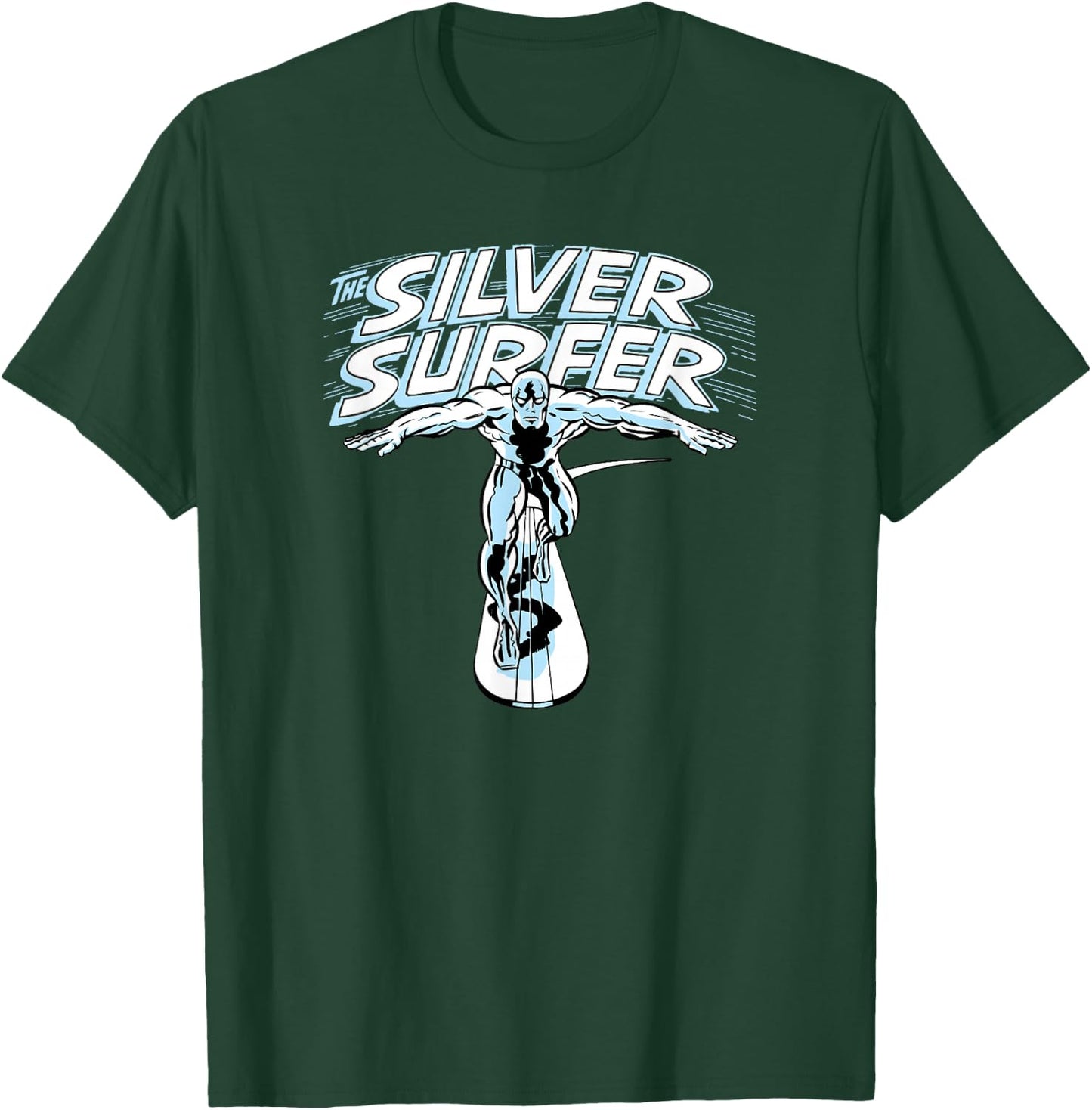 Marvel Fantastic Four Silver Surfer Vintage Portrait T-Shirt - T-Shirt | Forest