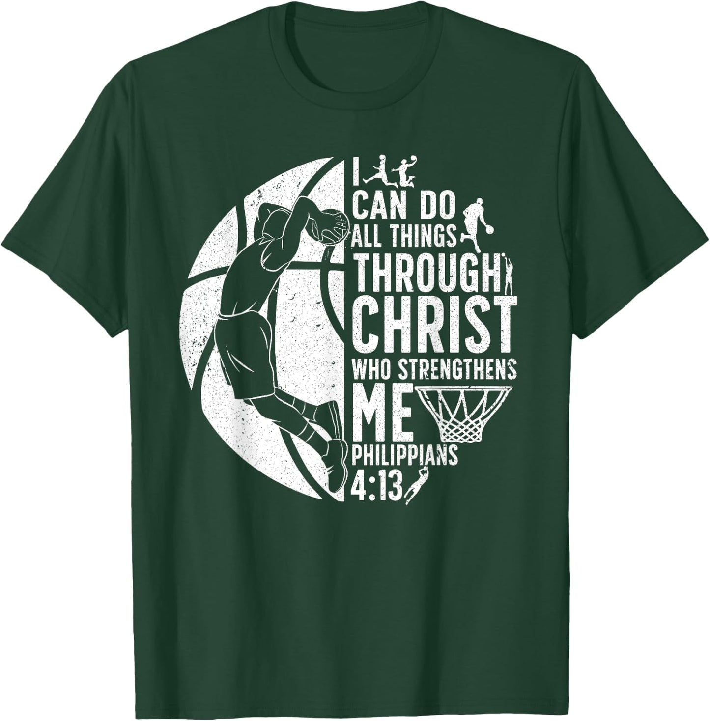 Cool Basketball Women Sport Game Basketball Player T-Shirt - T-Shirt | Forest