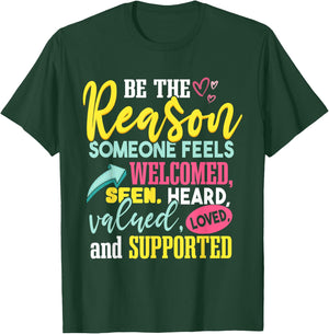 Social Workers Appreciation Month | Social Work T-Shirt - T-Shirt | Forest