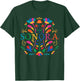 Sonora Shirt, Sonora Flower, Sonora Otomi Mexico T-Shirt - T-Shirt | Forest