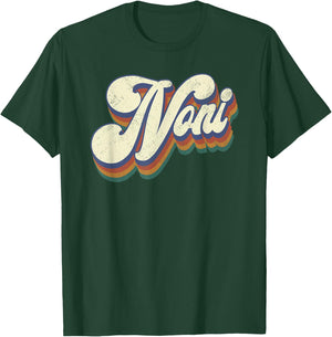 Noni Gifts For Grandma Retro Vintage Mother's Day Noni T-Shirt - T-Shirt | Forest