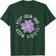 Keep calm and grow violets T-Shirt - T-Shirt | Forest
