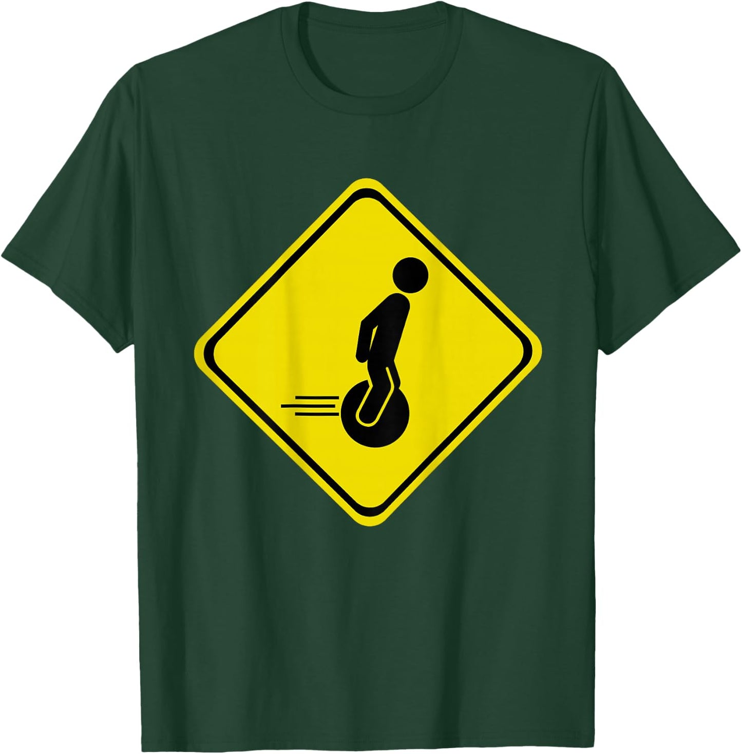 Electric Unicycle EUC ESK8 T-Shirt - T-Shirt | Forest