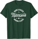 Born and Raised in Minnesota T-Shirt - T-Shirt | Forest