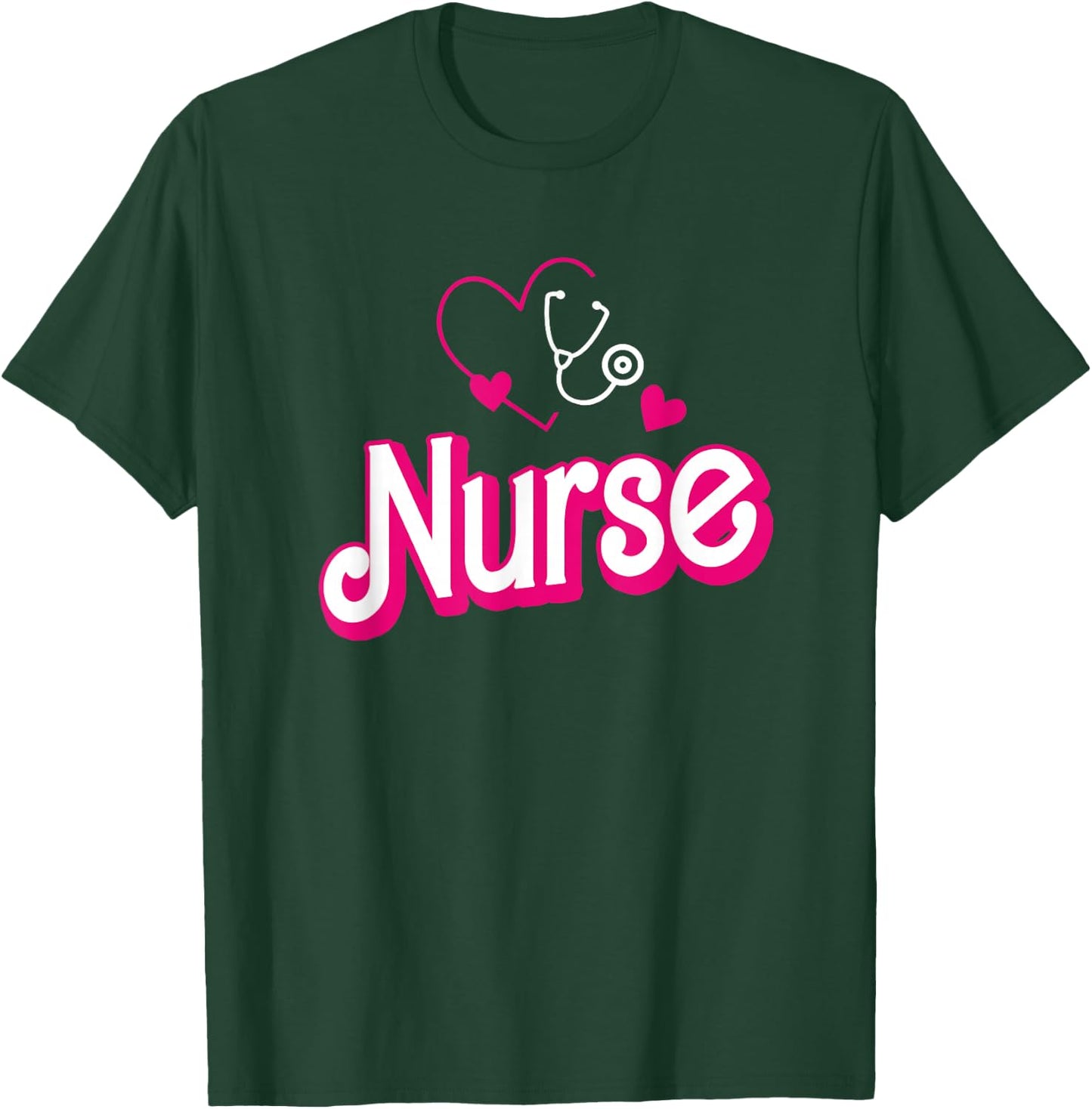 Retro Nurse Gifts Nurse Week Gifts Funny Nurse T-Shirt - T-Shirt | Forest