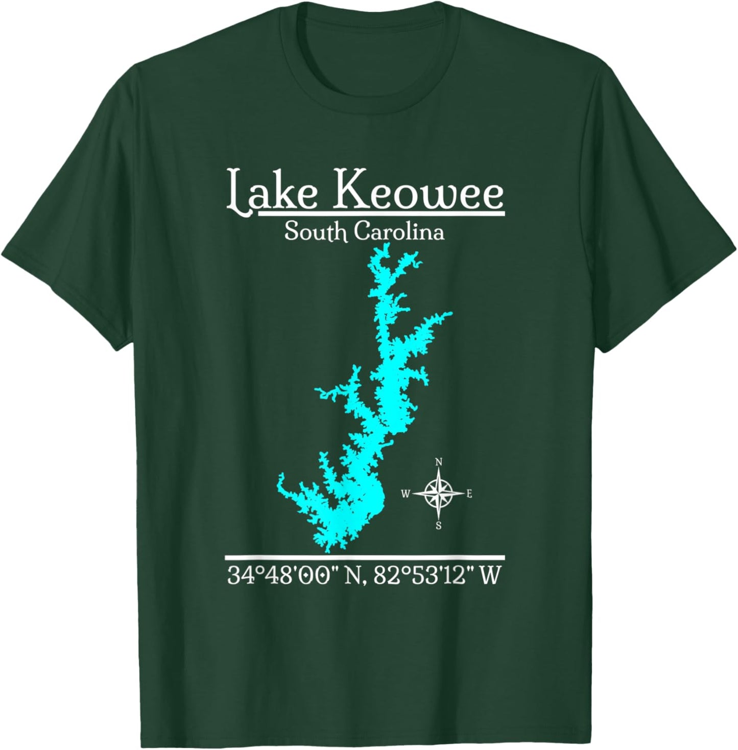 Lake Keowee - South Carolina T-Shirt - T-Shirt | Forest
