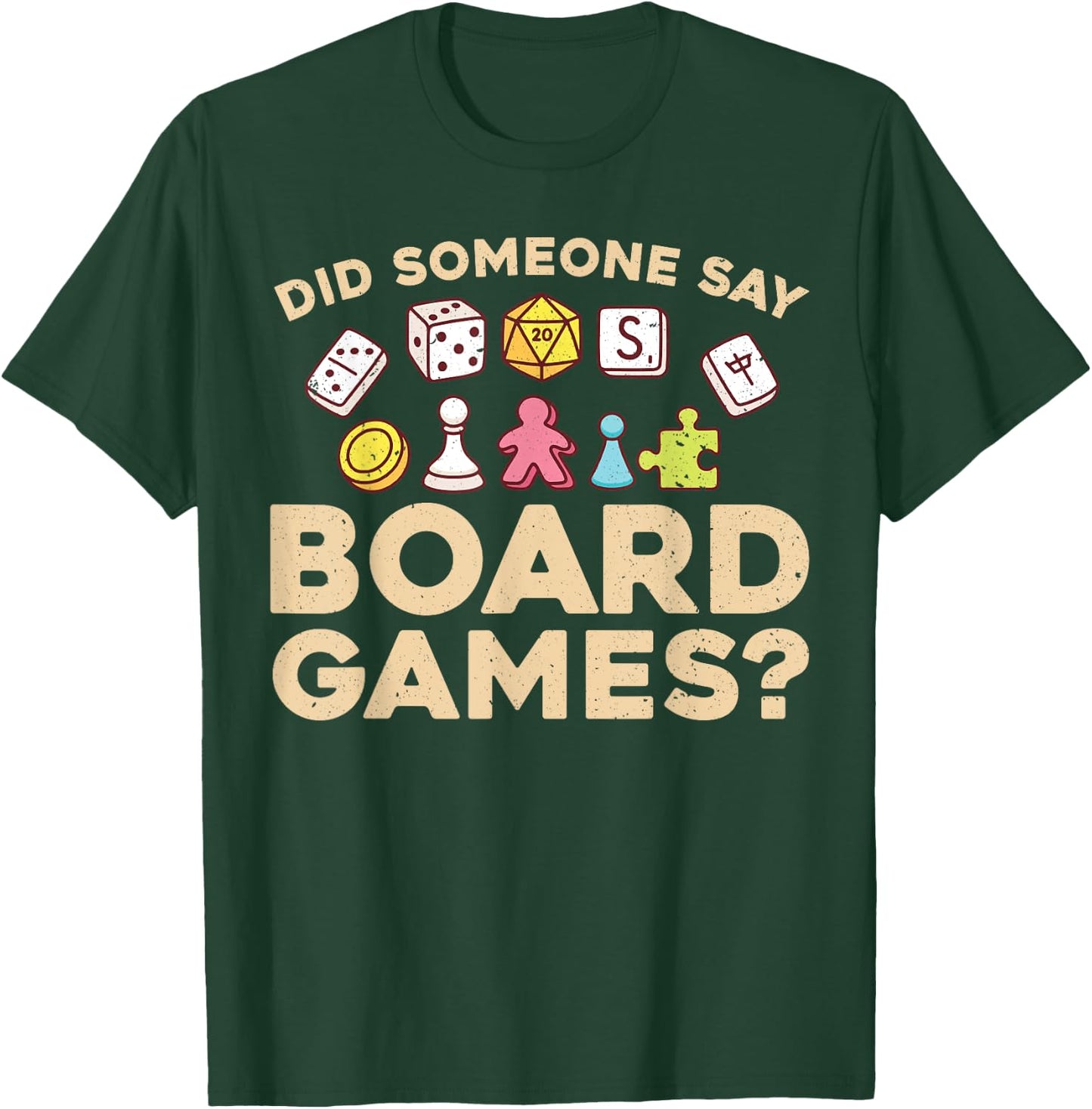 Cool Board Games Women Game Nerd Gamer Chess Lovers T-Shirt - T-Shirt | Forest