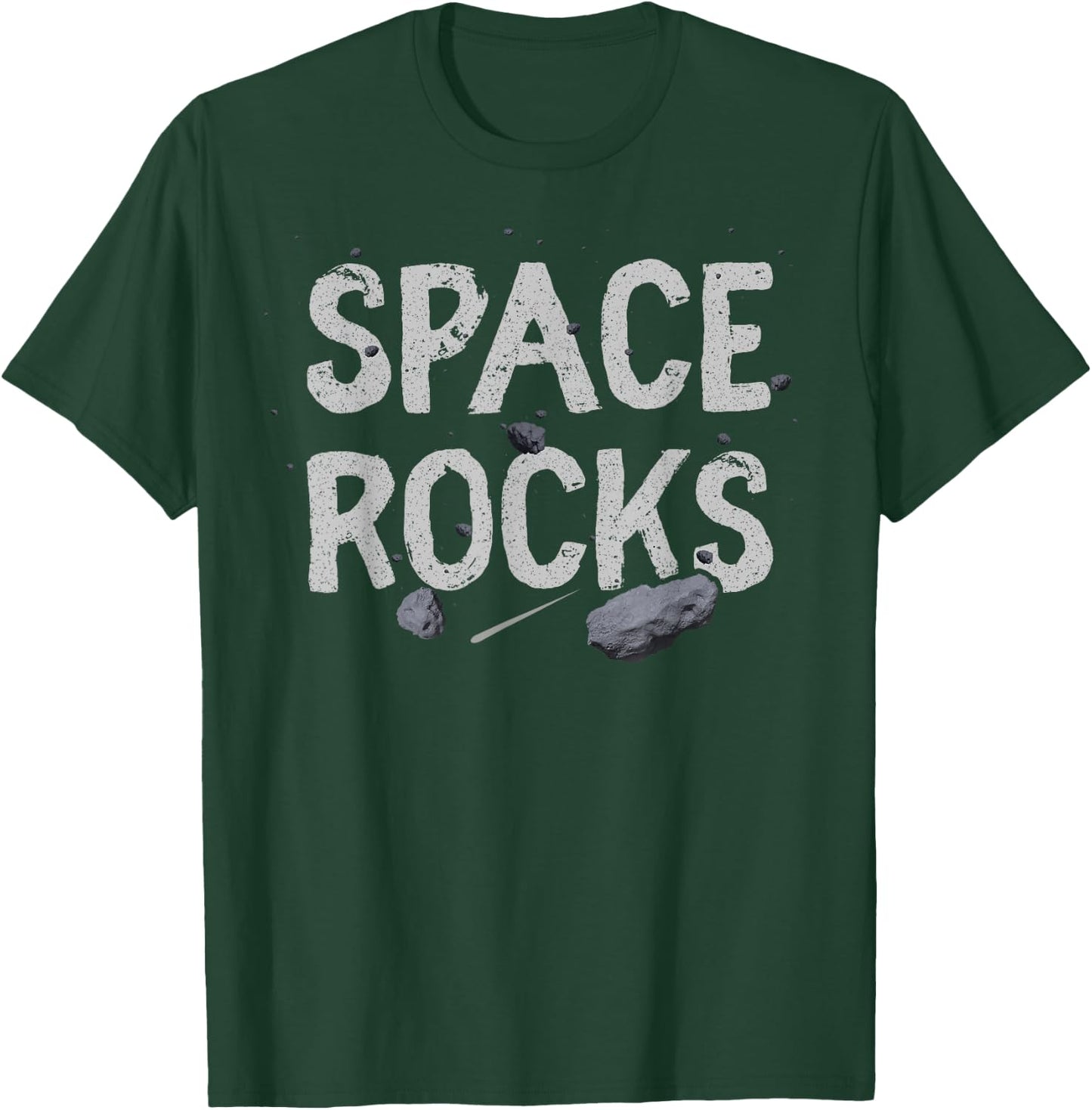 Space Rocks asteroid meteor shower cool space lover design T-Shirt - T-Shirt | Forest