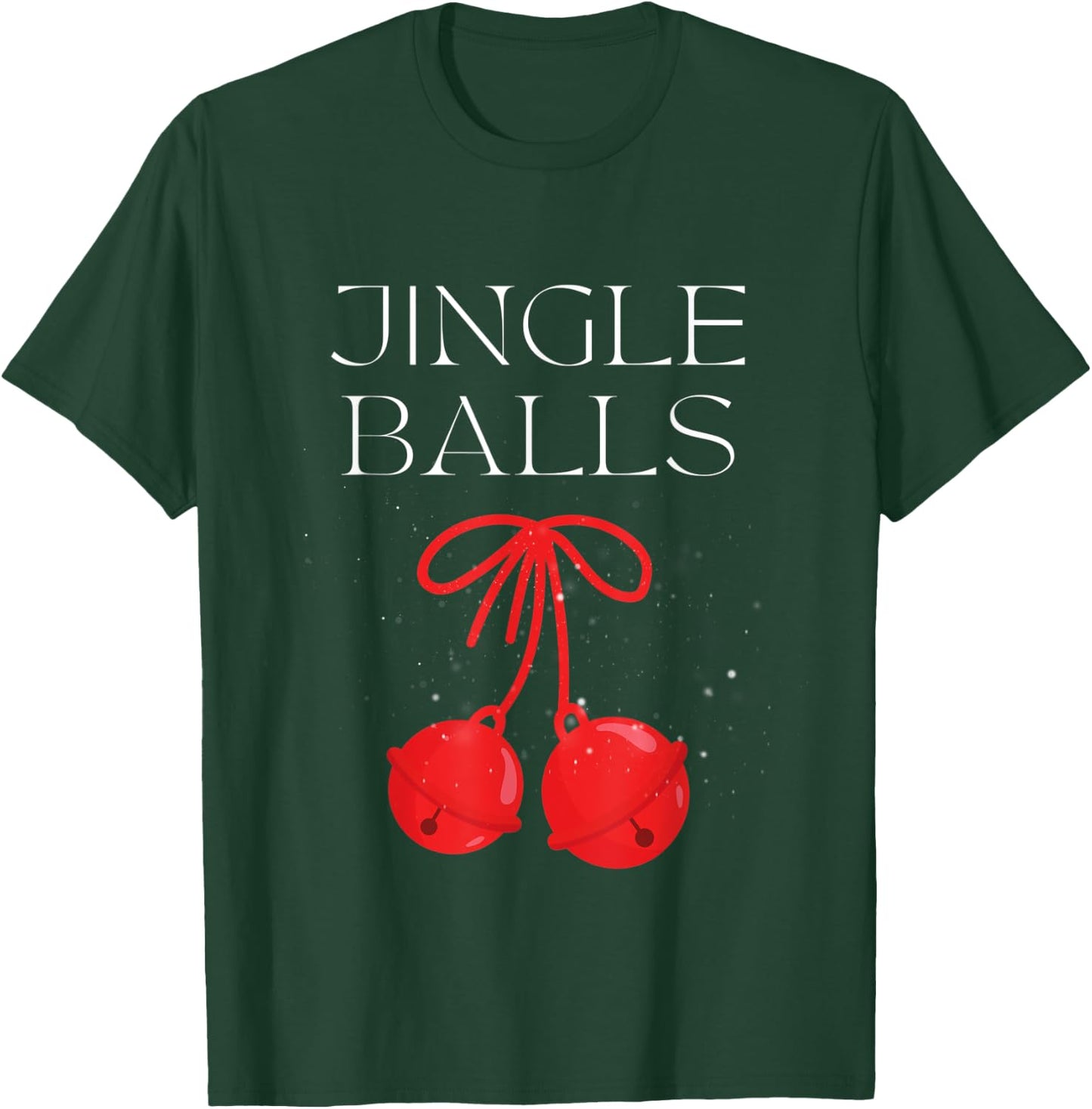Jingle Balls And Twinkle Tits Matching Christmas Couple T-Shirt - T-Shirt | Forest