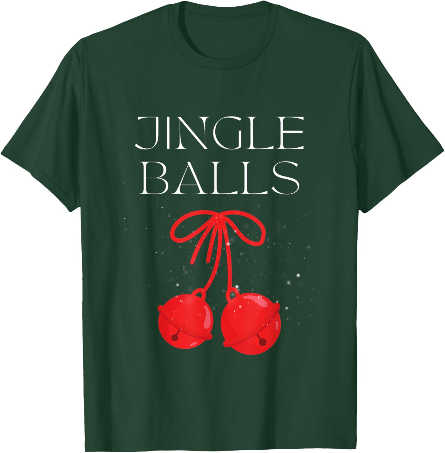 Jingle Balls And Twinkle Tits Matching Christmas Couple T-Shirt - T-Shirt | Forest