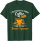 Drink coffee pet my Akbash Pyrenees fun gift T-Shirt - T-Shirt | Forest