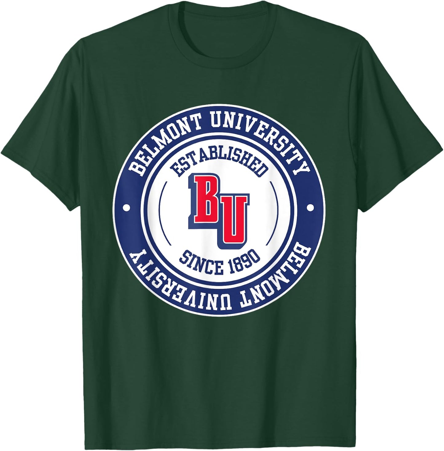 Belmont Bruins | Official NCAA Merch | NCAFBEL02 T-Shirt - T-Shirt | Forest