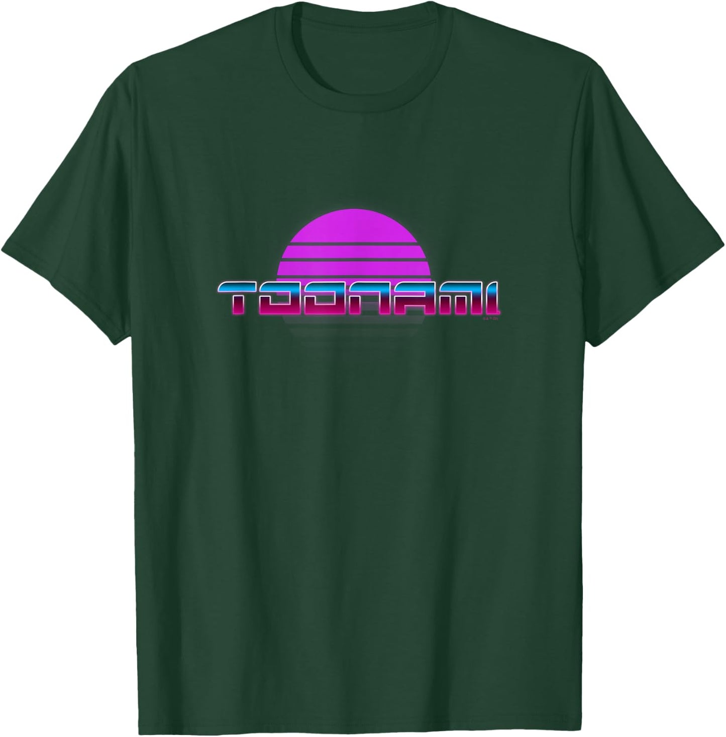 Toonami Retro Shutter Sun Neon Logo T-Shirt - T-Shirt | Forest