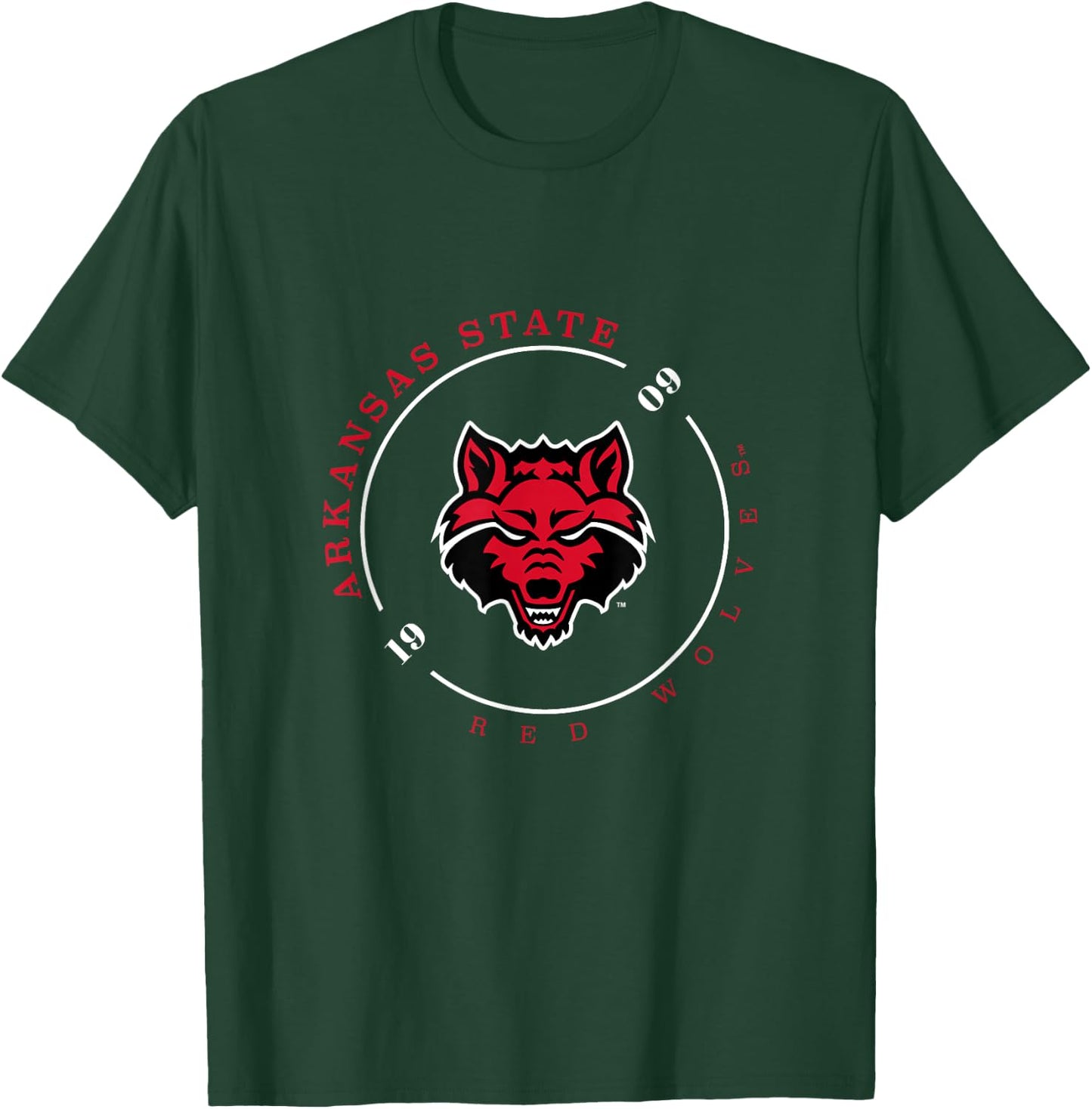 Arkansas State Wolves | Official NCAA University | RYLAKS11 T-Shirt - T-Shirt | Forest