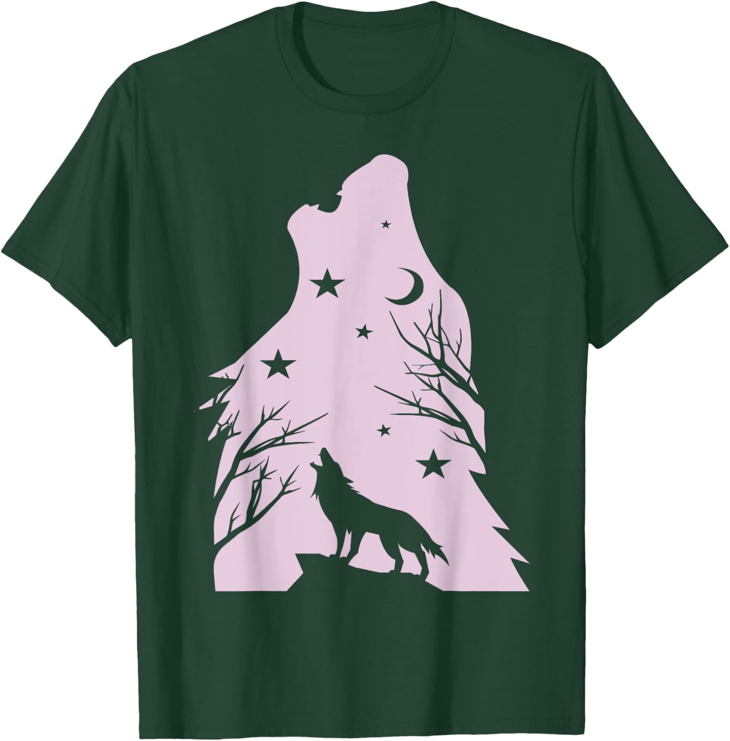 Wolf Costume Graphic For Wolves Lover Young Girls & Women T-Shirt - T-Shirt | Forest