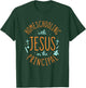 Homeschooling with Jesus - Christian Teacher Homeschool Mom T-Shirt - T-Shirt | Forest