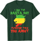 Rasta Clothing Men's Reggae Lion Dreadlocks Men's T-Shirt - T-Shirt | Forest