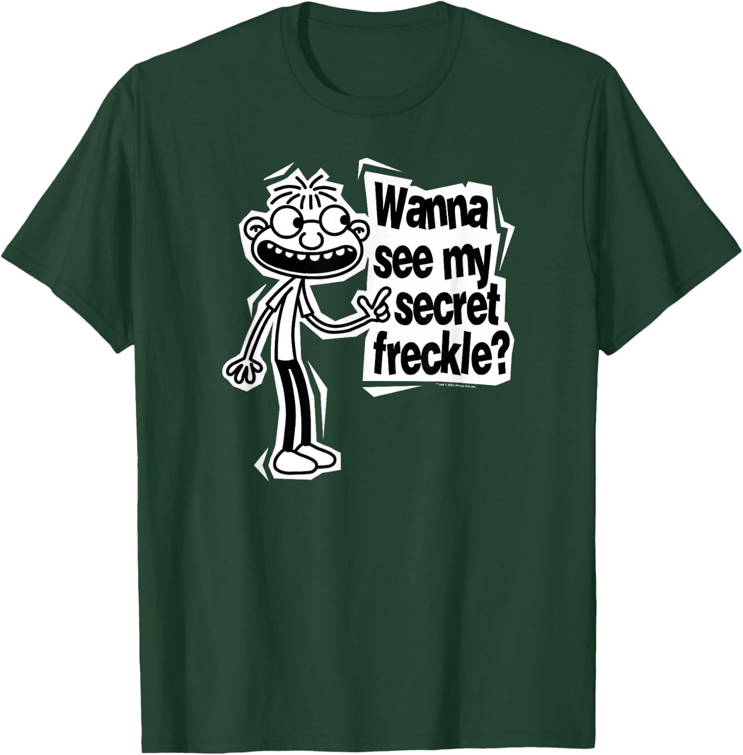 Diary of a Wimpy Kid Fregley Secret Freckle T-Shirt - T-Shirt | Forest