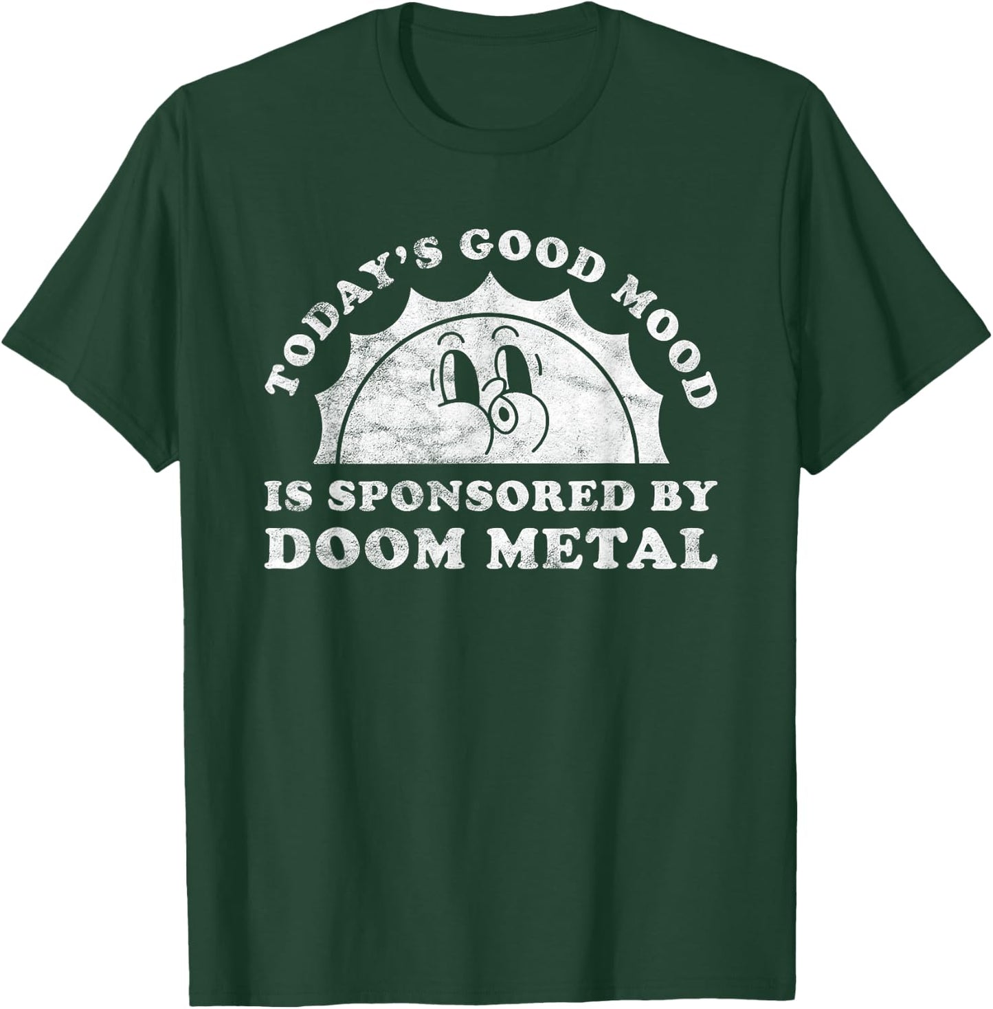 Funny Cute Retro Vintage Doom Metal T-Shirt - T-Shirt | Forest