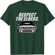 E39 5 Series - Respect the Elders T-Shirt - T-Shirt | Forest