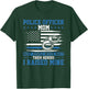 Police Supporter I Raised My Hero Police Officer Mom T-Shirt - T-Shirt | Forest