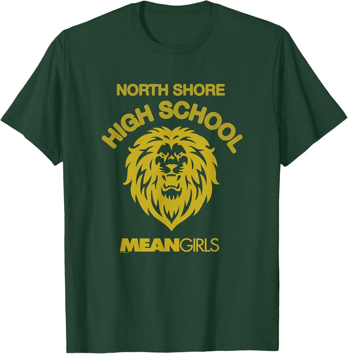 Mean Girls North Shore High School Lion Head Math Team T-Shirt - T-Shirt | Forest