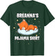 Breanna's Pajama Shirt - Personalized Sleeping T-Shirt - T-Shirt | Forest