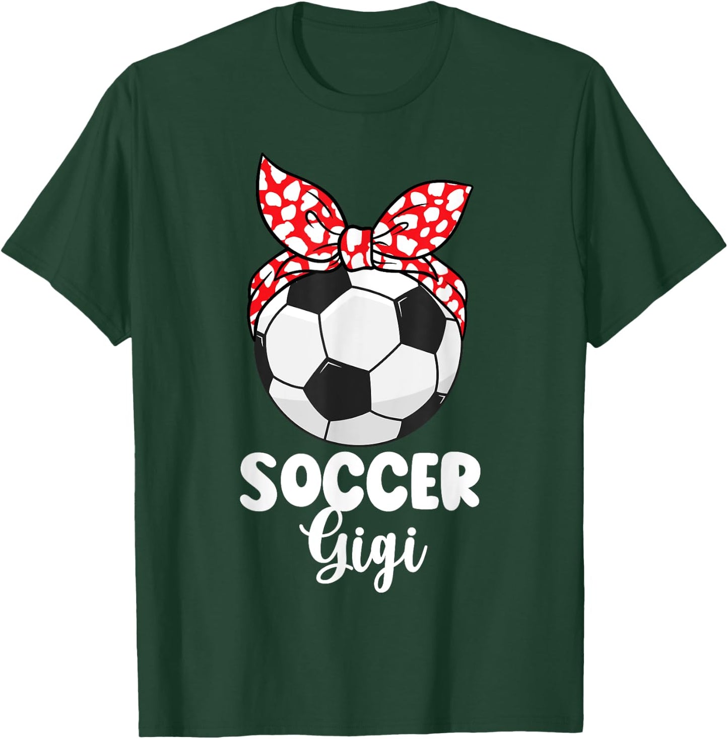 Soccer Gigi Grandma Gigi Of A Soccer Player Gigi T-Shirt - T-Shirt | Forest