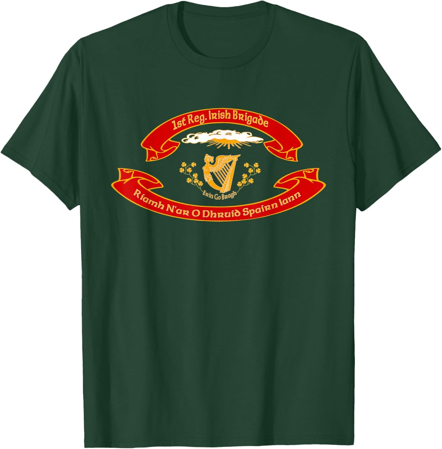 Irish Brigade US Union Army 1st Regiment T-Shirt - T-Shirt | Forest
