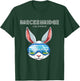Breckenridge Colorado USA Ski and Snowboard Rabbit T-Shirt - T-Shirt | Forest