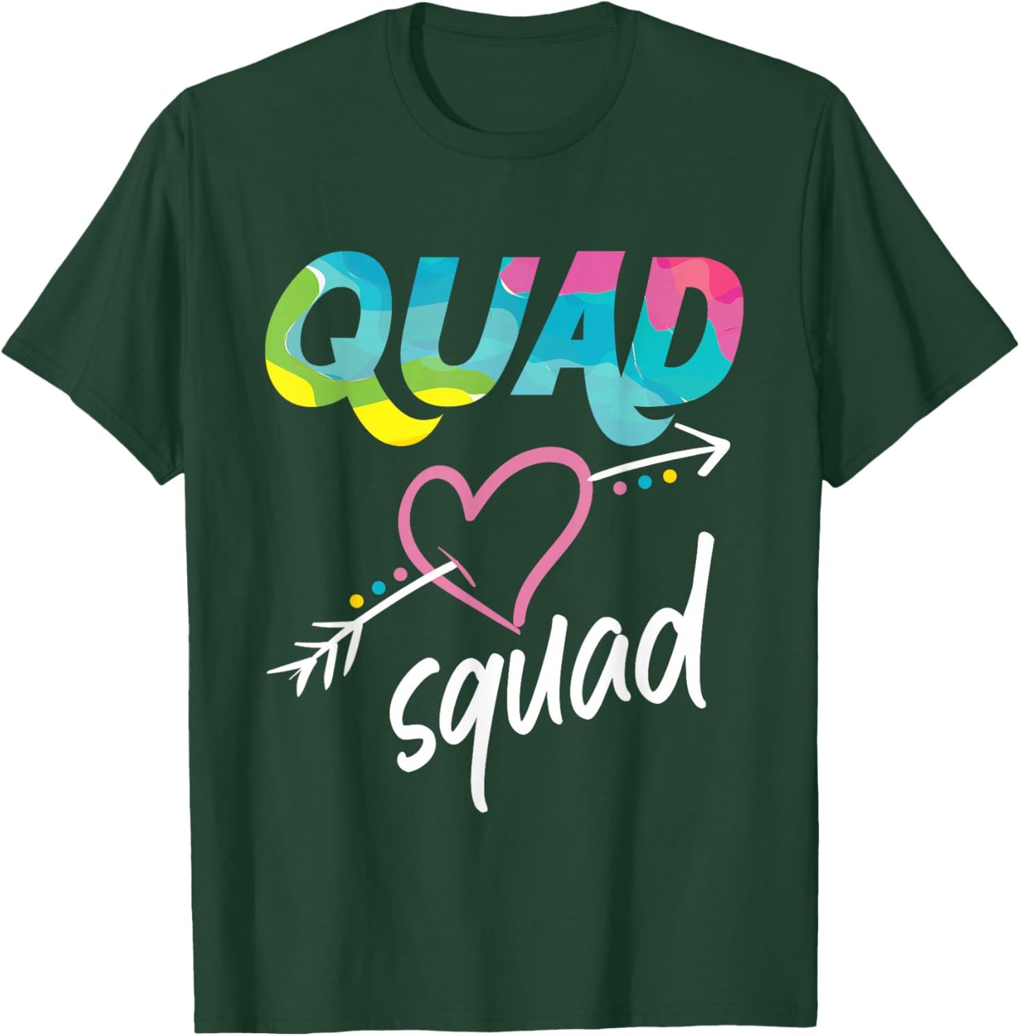 Quad Squad, ATV Four Wheeler Quad Bike Women T-Shirt - T-Shirt | Forest