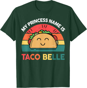 Cinco De Mayo Princess Taco Belle Shirt Mexican Girl Toddler T-Shirt - T-Shirt | Forest
