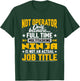 NDT Operator Job Title - Funny NDT Expert Driver T-Shirt - T-Shirt | Forest