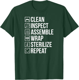 Sterile Processing Technician Sterile Processing Tech T-Shirt - T-Shirt | Forest