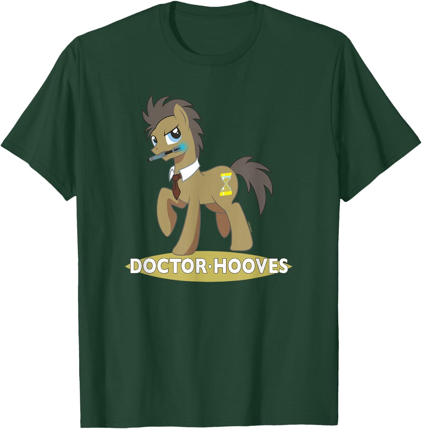 My Little Pony: Friendship Is Magic Doctor Hooves Logo T-Shirt - T-Shirt | Forest