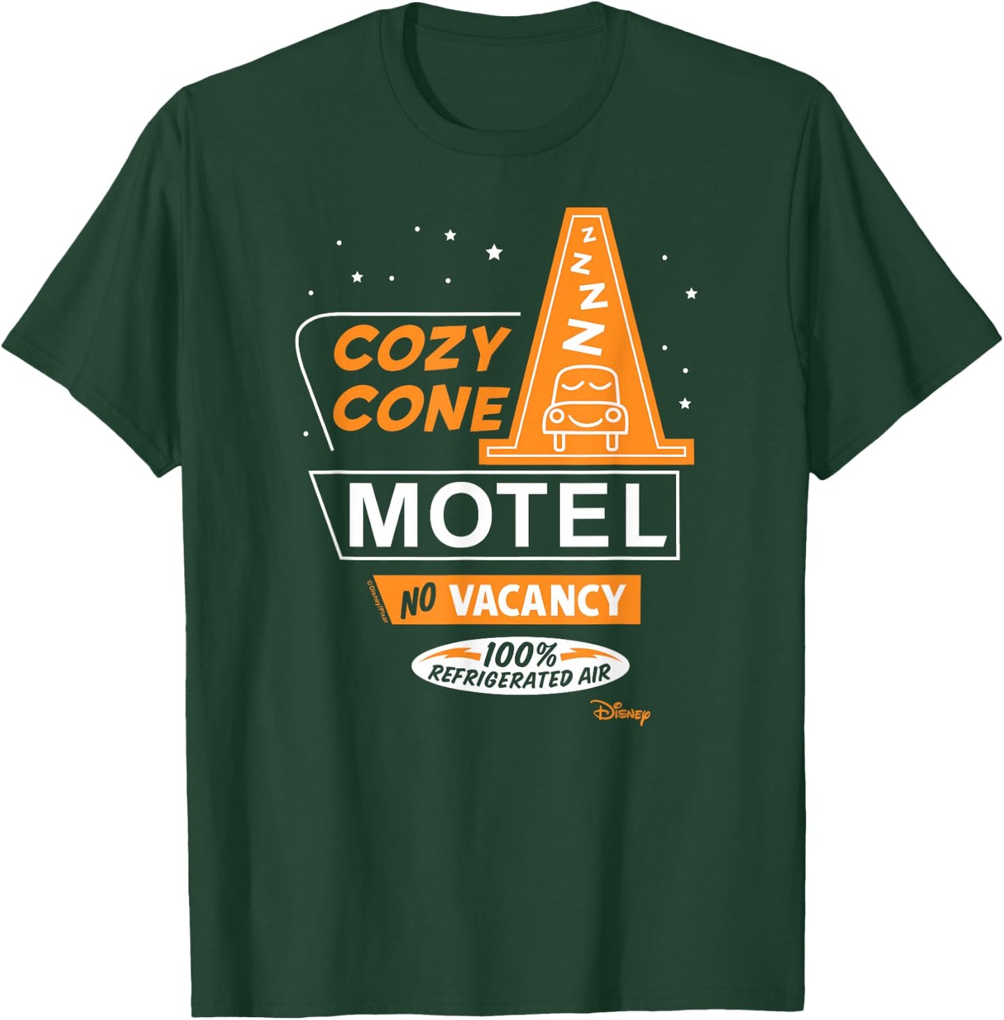 Cars - Cozy Cone Motel T-Shirt - T-Shirt | Forest